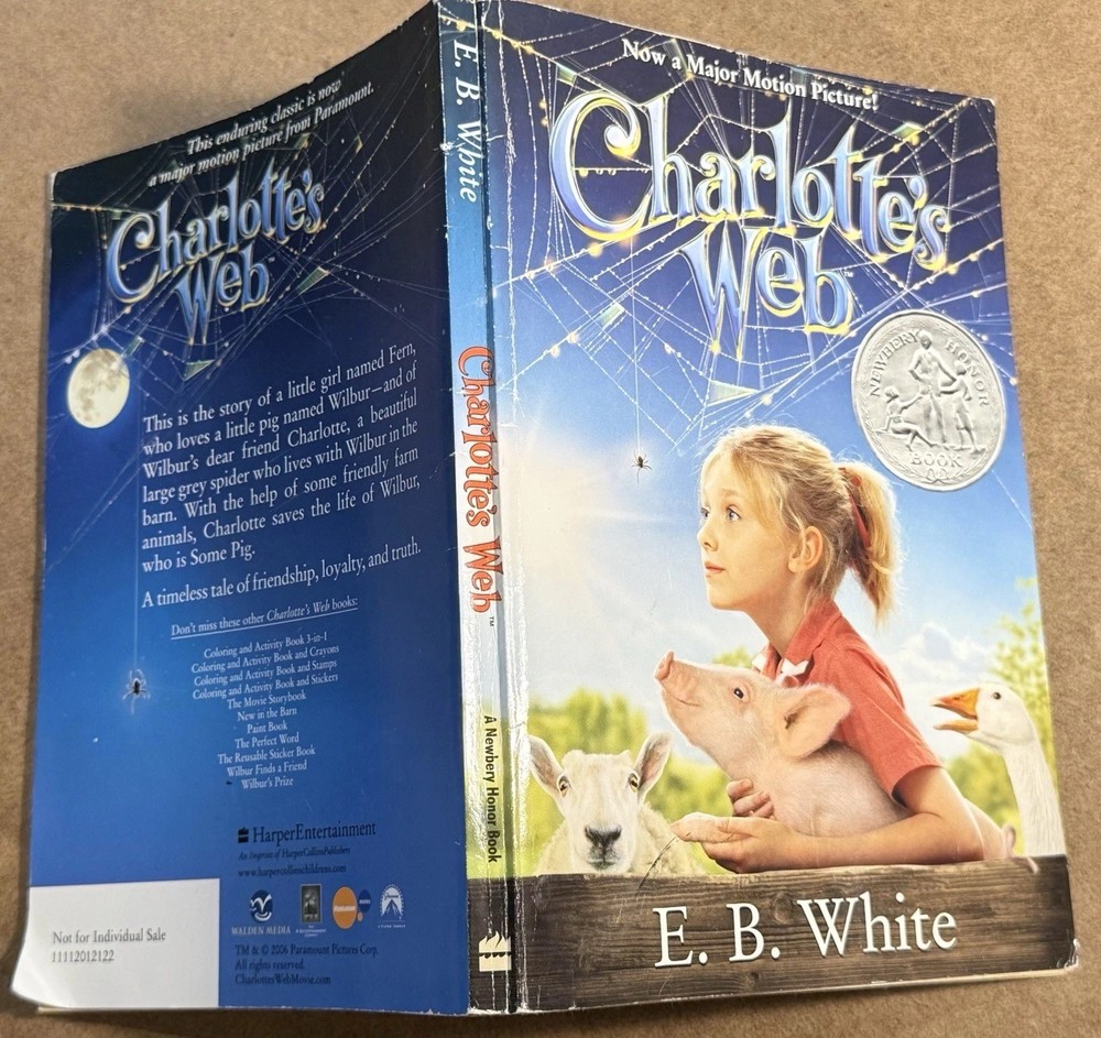 CHARLOTTE’S WEB MOVIE TIE-IN EDITION (DIGEST) By E. B. White & Garth Williams