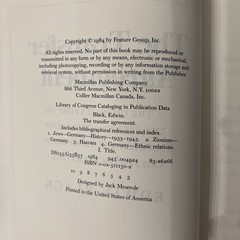 The Transfer Agreement Edwin Black 1984 First Edition Jewish History SIGNED