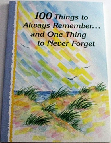 100 Things to Always Remember – ACCEPTABLE