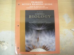 Pearson Active Reading Guide for Use with Campbell Biology 10th Edition AP E…