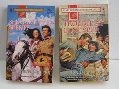 18 Harlequin 1995-1998 Super Romance Book Lot: Done Cryin’, Married to the Man