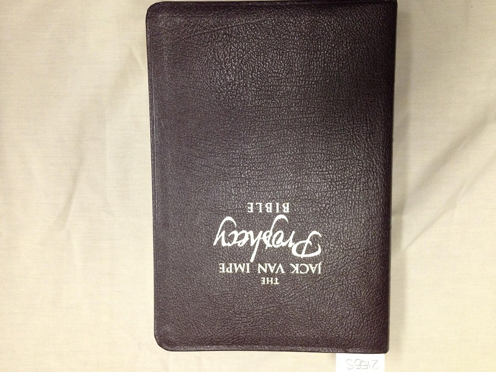 Jack Van Impe Prophecy Bible (Special Limited Edition /Words of Christ in Re…