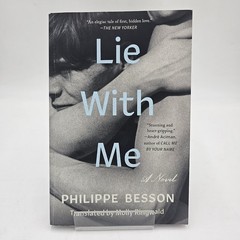 LIKE NEW Lie With Me by Philippe Besson | Gay Coming of Age Romance Ringwald PB