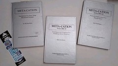 Lot Of 3: Meta-Cation, by Sid Jacobson. 1983-1986. Neuro-linguistic Ed. HB, Good