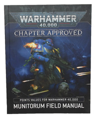 Games Workshop Warhammer 40K Chapter Approved Munitorum Field Manual PB Book