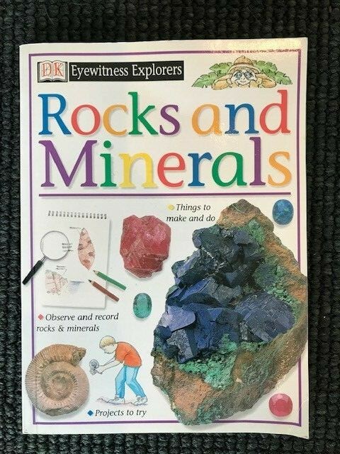 Rocks & Minerals (Eyewitness Explorers) by Parker, Steve 1997 7.5″ x 5.5″ book