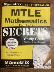 Mometrix MTLE Mathematics Part 2 Secrets Study Guide