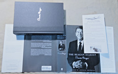 THE REAGAN DIARIES Ronald Reagan Library signed by Douglas Brinkley 1st Edition