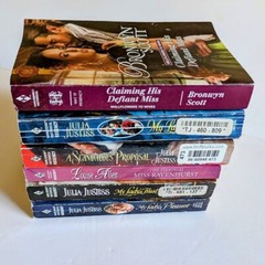 Harlequin Historical Regency Romance Set of 6 Paperback Small various authors
