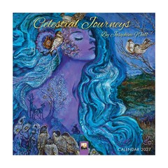 Flame Tree Publishing, Celestial Journeys by Josephine 2027 Mini Wall Calendar