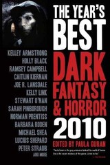 The Year’s Best Dark Fantasy & Horror – Paperback, by Paula Guran – Very Good