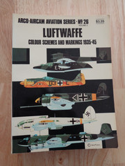 Arco-Aircam Aviation Ser #26, Vol 2: Luftwaffe 1935-45 by Martin Windrow SC 1971