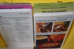 Vintage Betty Crocker Step By Step Recipe Card File Library Yellow Box