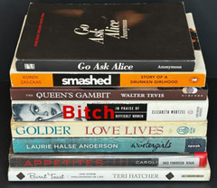 LOT OF 8 WOMEN-CENTRIC BOOKS