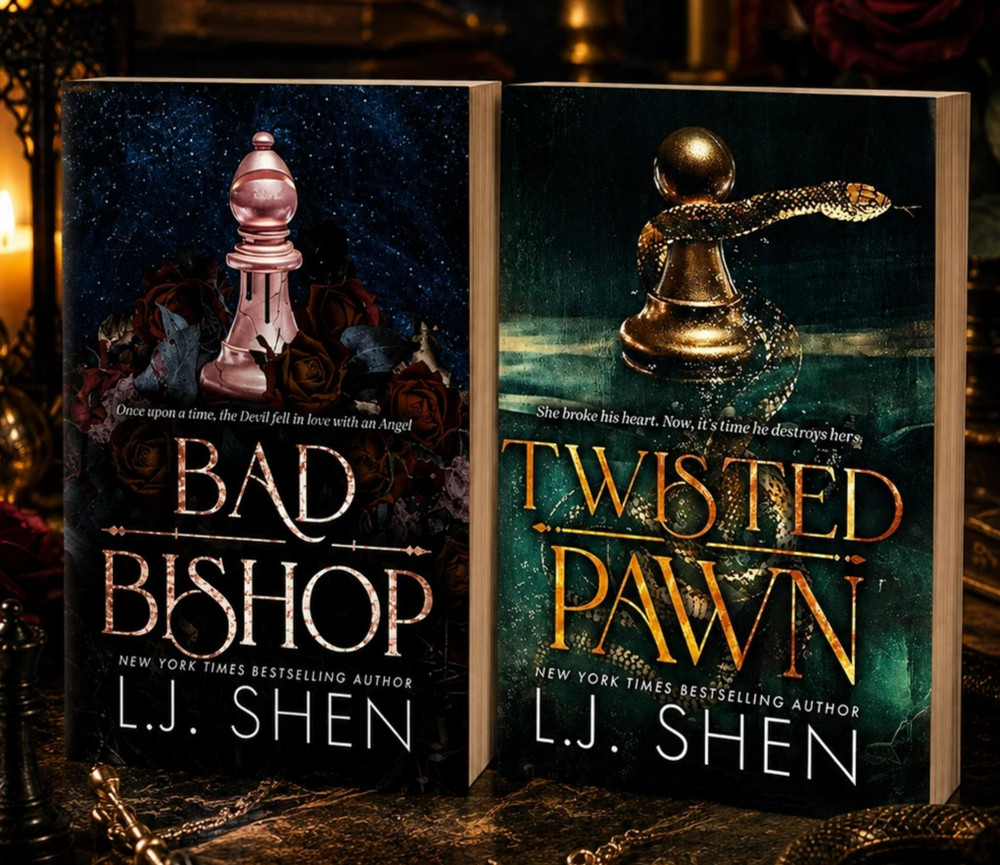Bad Bishop & Twisted Pawn by L.J. Shen, Paperback, 2 Book Set