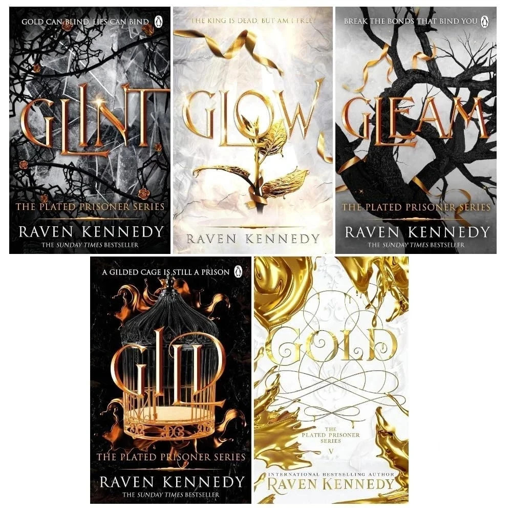 The Plated Prisoner Series 5 Books Collection Set by Raven Kennedy