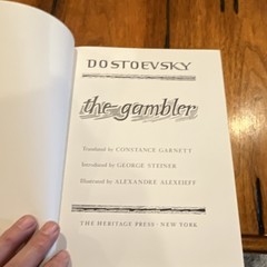 Fyodor Dostoevsky Notes from Underground / The Gambler Illustrated Hardcover
