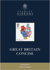 2024 Great Britain Concise Stamp Catalogue by Stanley Gibbons: New