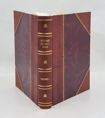 Rudyard Kipling’S Verse; Inclusive Ed., 1885-1918. Volume 1 1919 [Leather Bound]