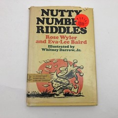 Nutty Number Riddles Wyler & Baird 2nd Edition 1977 HBDC 96 pages
