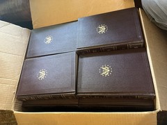 ⭐️The Encyclopedia Americana – Complete Set Of 30 ~ With Annual 1957-76! Rare!