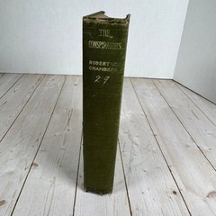 The Conspirators Robert W. Chambers 1899 A.L. Burt HC Antique Romance Novel