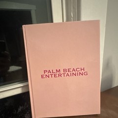 Palm Beach Entertaining Hardcover Book by Annie in English Language Edition