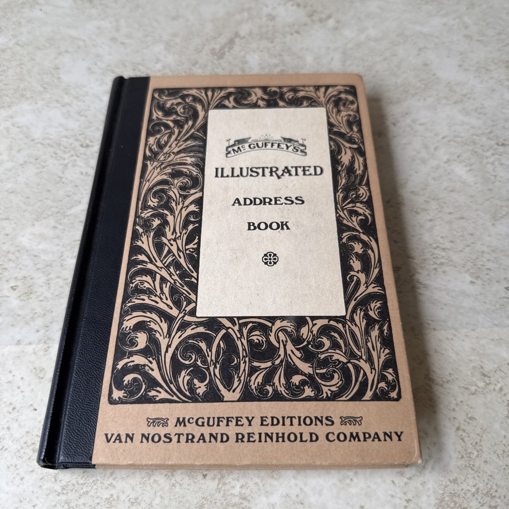 McGuffey’s Illustrated Address Book 1980 Edition Van Nostrand Reinhold REPRINT