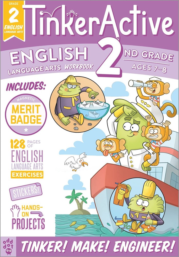 TinkerActive Workbooks: 2nd Grade English Language Arts – Odd Dot|Butler, Me…