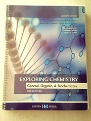 Exploring Chemistry, General, Organic & Biochemistry. MDC Kendall Campus