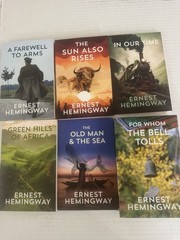 Ernest Hemingway Collection 6 book set by Ernest Hemingway Paperback