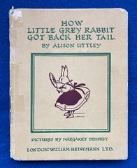 How Little Grey Rabbit Got Back Her Tail By Alison Uttley ~ Hardcover