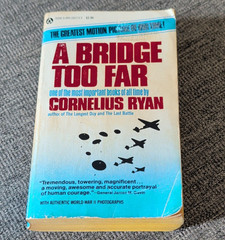 A Bridge Too Far Cornelius Ryan PB Illustrated Popular WWII History 1977 Beach