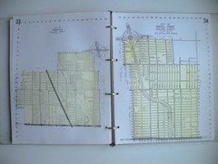 Michigan GREATER COUNTY BOOK MAP – 1998 Oakland & Genesee with 110 pages of Maps