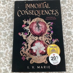 S. Immortal Consequences Hardcover Book By I.V. Marie ~ BRAND NEW!