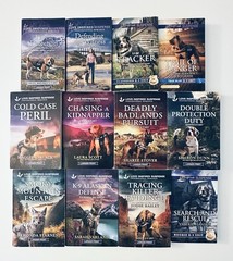 Love Inspired K9 Unit Romantic Suspense Lot of Twelve Christian Faith Action