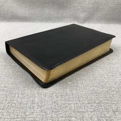 World Simplified Reference Bible KJV Red Letter Center Column Genuine Leather