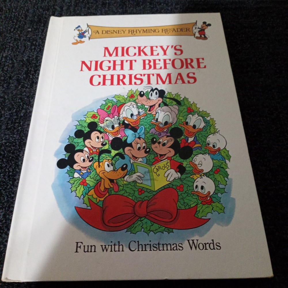 Mickey’s Night Before Christmas: Fun with Christmas Words (A Disney Rhyming…