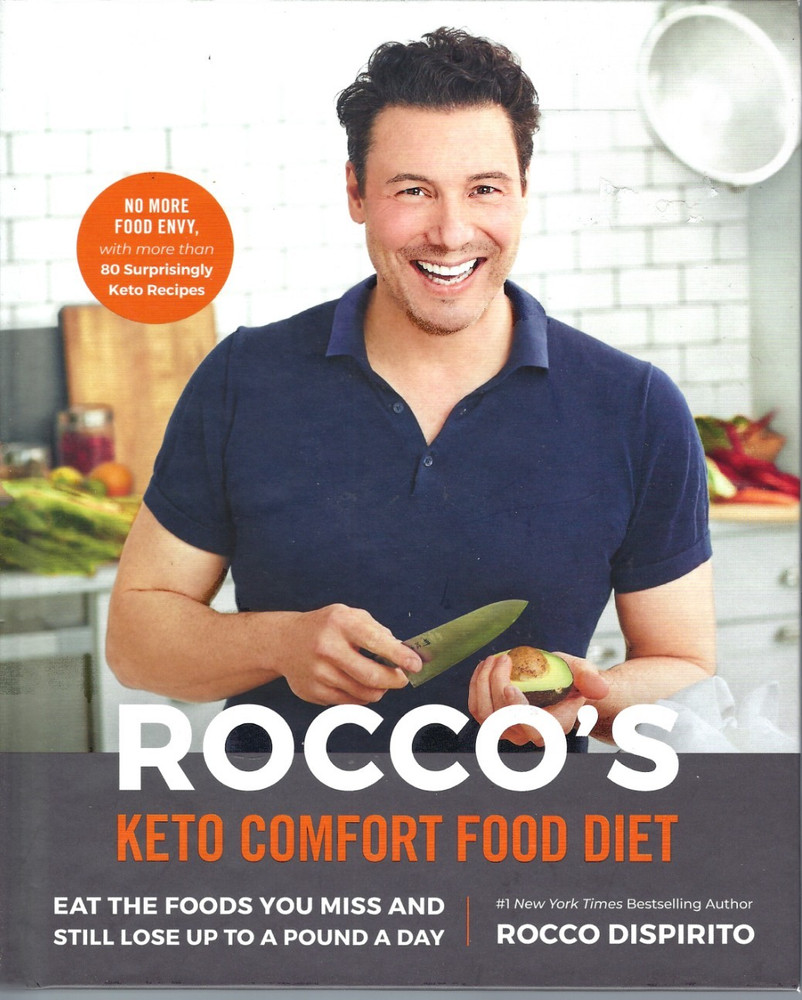 Rocco’s Keto Comfort Food Diet Cookbook HC 2020 Rocco Dispirito