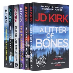 DCI Logan Crime Thrillers Series by JD Kirk 6 Books (Book 1-6) – PB