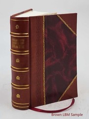 Dictionary Of Philosophy And Psychology Vol. 1 1911 [Leather Bound]