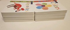 Priddy Books Alphaprints Child Library 8 Board Book Box Set Words Colors Shapes