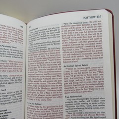 HCSB Firefighter’s Bible Burgundy Soft Simulated Leather Red Letter *READ*