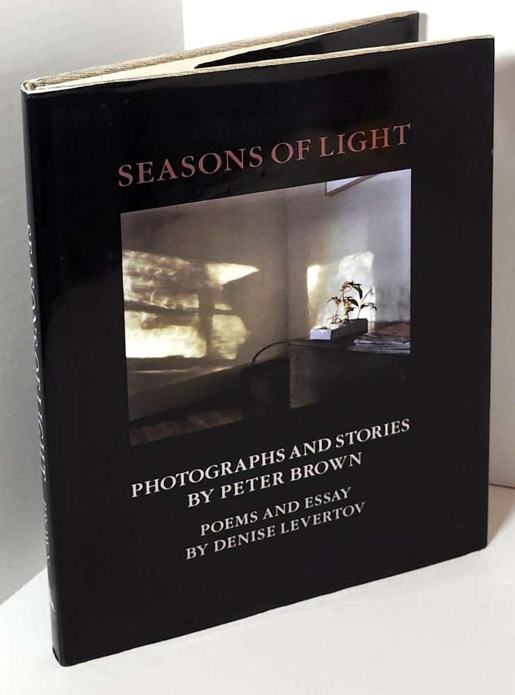 Seasons of Light by Peter Brown (1st Ed. 1988, HC) Poems and Essays-D Levertov