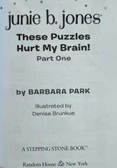 Junie B. Jones Complete Collection 1 (Books 1-14): Barbara Park – Boxed Set
