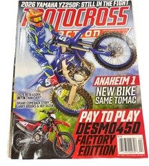 Motocross Action Magazine April 2026 Pay to Play Anaheim 1 -New Bike Same Tomac