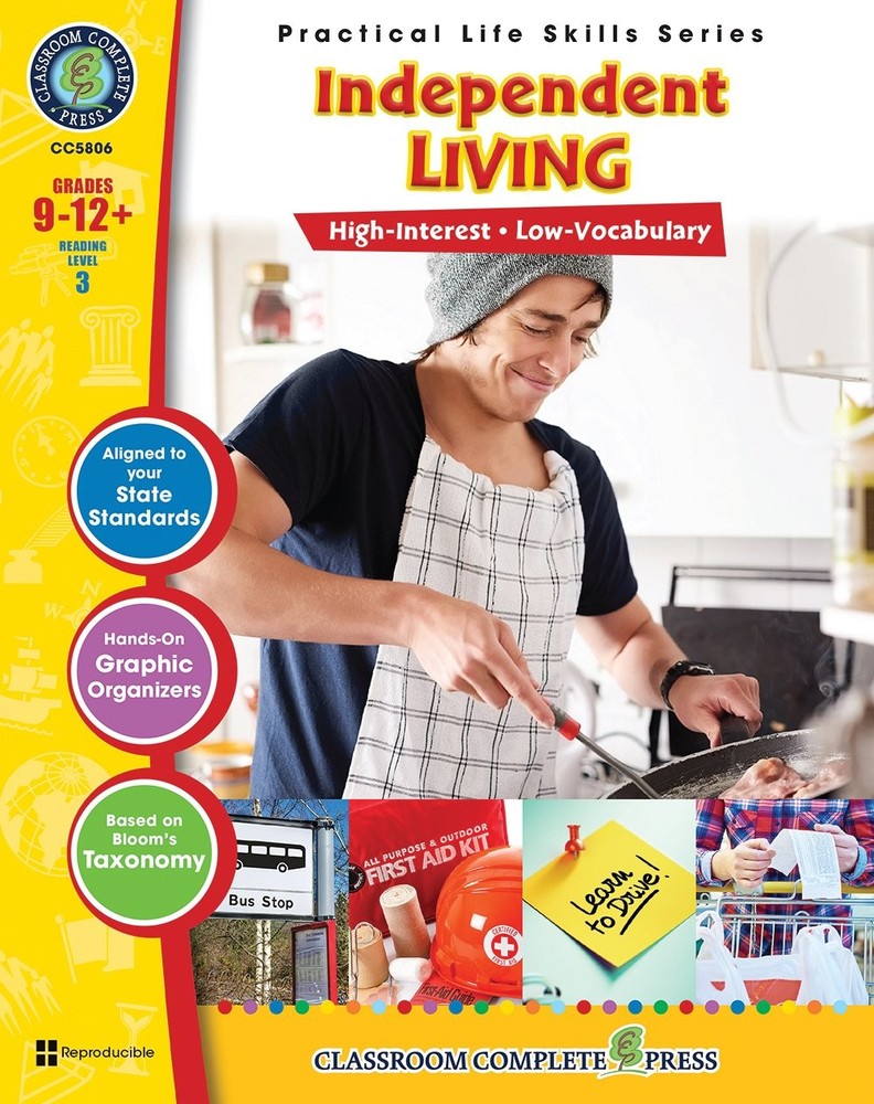 Practical Life Skills – Independent Living Gr. 9-12+ – Multicoloured