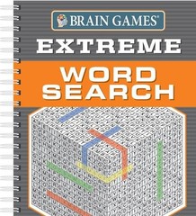 Brain Games – Extreme Word Search (256 Pages) (Spiral Bound) Brain Games