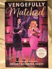 Vengefully Matched Audrey Goldberg Ruoff NEW ARC Paperback Romance Romantasy