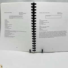 Celebrating the Holidays Cookbook ACT Team 2011 Spiral Bound 215 Pages